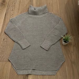 M Boutique Turtle Neck Waffle Sweater